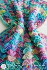 Felted Button - Susan Carlson - Sea Song Blanket