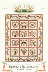 Bunny Hill Designs 1081 Baltimore Bunnies Borders and Finishing