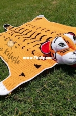 Tiger Baby Blanket