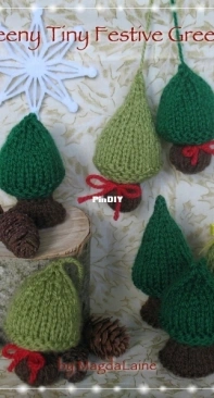 Teeny Tiny Festive Greens by MagdaLaine-Free