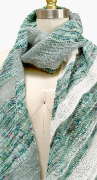 Floe  Scarf by Scott Rohr/rohrknits-Free