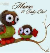 Pepika - Sanda J. Dobrosavljev - Mama and Baby Owl