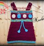 New Born Knots - Amanda Chapman - 02 Granny Square Baby Dress
