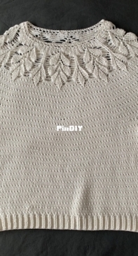 Leaf Yoke Sweater