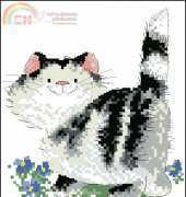 Heritage Stitchcraft - The Margaret Sherry Collection MSPF628 Purr-fick XSD