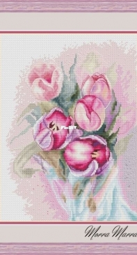 Watercolor Tulips by Morra Morran XSD