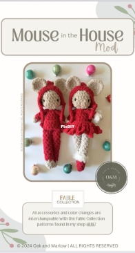 Oak and Marlow - Jocelyn Elizabeth - Mouse in the House MOD