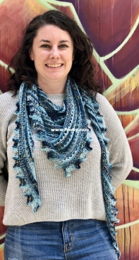 Serriform Shawl by Rachel Roden