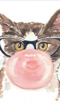 Le Crocette di Rea - Gatto con Occhiali (Cat)