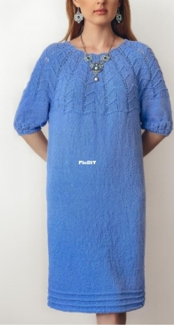 Dress AZURINE by LIKE BABULYA (Russian)