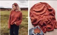 Sunset Sweater by Marina Berkutova - Russian