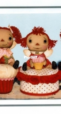 Happy Heart Patterns - HHF- 346 - Angel Cake Annie