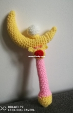 crescent moon wand from Sailor Moon
