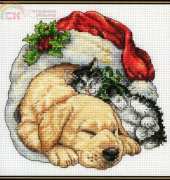 Christmas Morning Pets - Dimensions