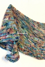 Baah Yarn-Winter Solstice Shawl by Mira Cole