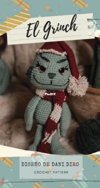 Dani Diro Handmade - Daniela Diaz - The Grinch - English Translated