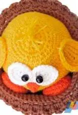 Marina Hammerle- Crochet Small chick in the nest- Englisn and German - Free