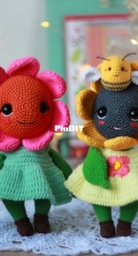 ami toys elena - Elena / Jelena Guselnikova - Flowers - Цветочки - any language