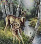 Cross Stitch Chart by Barbara Beadle BAB0497 - Fawn