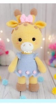 Kalu Crochet - Andry Pinzón - Honey Giraffe - Miel Jirafa - Spanish