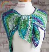Knit and crochet now- KCN Design Team- 505ANP Easy Crochet Shawl- Free