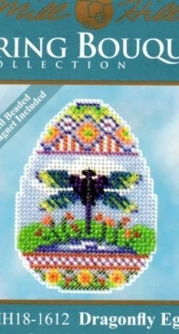 Mill Hill - Spring Bouquet Collection MH18-1612 Dragonfly Egg XSD