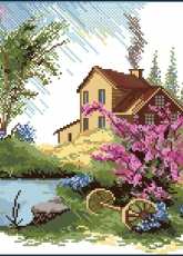 Zolotoe Runo KL-003  House on the Hill pcs