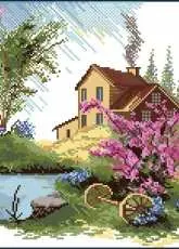 Zolotoe Runo KL-003  House on the Hill pcs