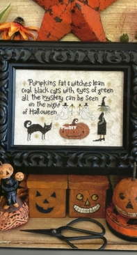 Witches Lean from Hello Halloween by Teresa Kogut