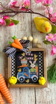 Stitching With the Housewives - Tiered Tray Tidbits - Bunny Parade