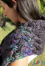 Arctic Nights Shawl by Melissa Kemmerer
