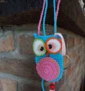 Owl - key pendant
