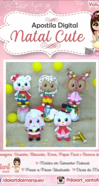 Daiart Atelie - Dai Marques - Cute Christmas vol.2 - Natal Cute vol.2 - Portuguese