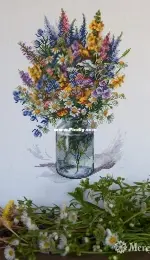Merejka  K-96 The Thistle Bouquet PCS