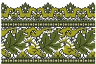 Runner Oak leaves RV019 by Kolorova