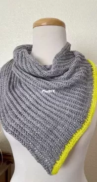 Brioche Kerchief Cowl by Nick Davis
