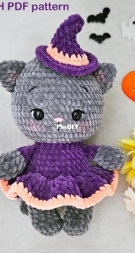 Marizza Toys - Lucy Marizza - Cute Witch Kitten