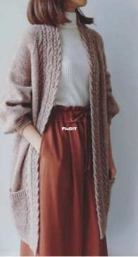 Gown Cardigan - Irene Lin - russian