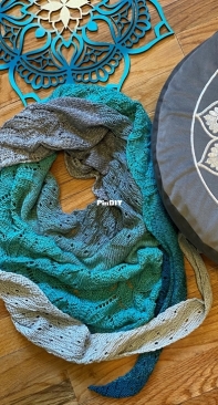 Joyful Rain Shawl by Stacey Namaste
