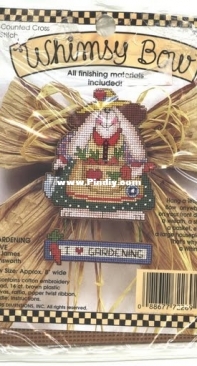 Dimensions Whimsy Bow 72269 Gardening Love