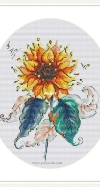 Yuliya Do - Sunflower by  Julia Dormidontova