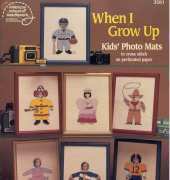 American School of Needlework ASN 3581 - When I Grow Up Kids Photo Mats