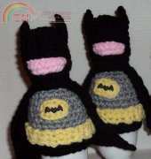 Ellie Skene - Batman Egg Cosy - Free