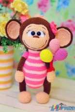 Sophie and Co - AVokhmina Patterns - Anastasia Vohmina - Anastasiya Vokhmina - Monkey Girl - Translated - Spanish