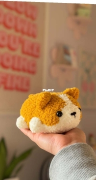 Beccis Plushies - Becci/Rebecca Müller - 3 in 1 Fluffy Loaf Puppies: Pug, Corgi, Husky