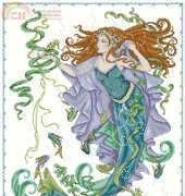 Design Works 2762 Sea Goddess by Joan Elliott  PCS10
