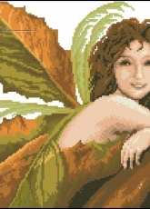 Vervaco 35.259 Autumn Fairy PCS