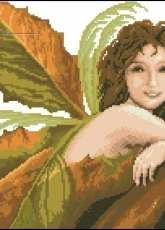 Vervaco 35.259 Autumn Fairy PCS