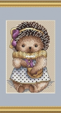 Hedgehog Nastya by Svetlana Sichkar XSD