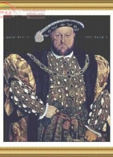 Classic Cross Stitch PO 639 - Henry VIII